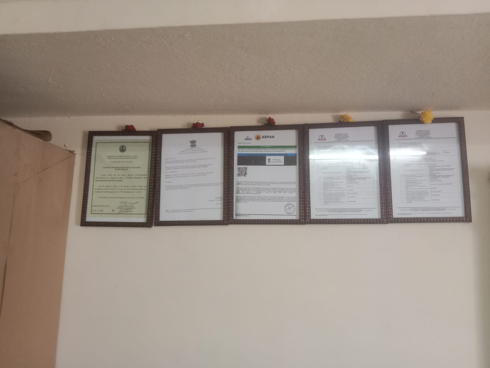 Office Certificates